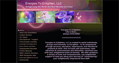 Desktop Screenshot of energies2enlighten.com