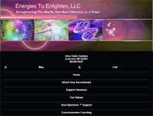Tablet Screenshot of energies2enlighten.com